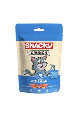 Snacky - Snacky Kedi Crunch Ödül Anti-age Somonlu 60 Gr