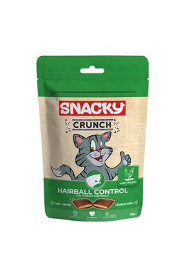 Snacky - Snacky Kedi Crunch Ödül Hairball Cont Tavuk 60 Gr