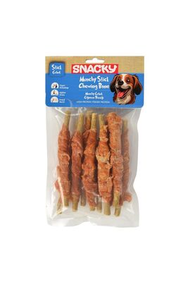 Snacky - Snacky Munchy Tavuk Sargılı Köpek Ödül 10lu 120 gr