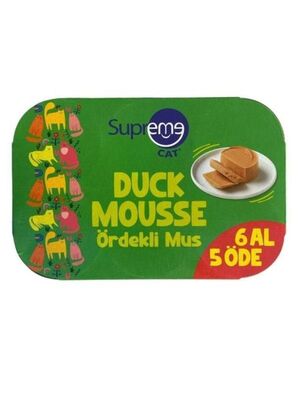 Supreme Dog - Supreme Cat Ördekli Püre Kedi Konservesi 85 Gr 6 Al 5 Öde