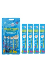 Supreme Cat Ton Balıklı & Deniz Ürünlü Krem Kedi Ödül Maması 4x14 gr - Thumbnail