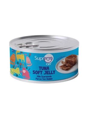 Supreme - Supreme Cat Ton Balıklı Jöleli Kedi Konservesi 85 Gr