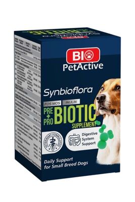 Bio PetActive - Synbioflora Probiotic Küçük Irk Köpek 30 Gr 60 Adet