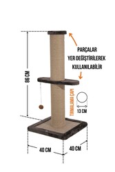 Tekli Tırmalama No3 (86 cm) - Thumbnail