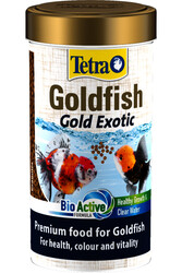 Tetra Goldfish Gold Exotic Egzotik Japon Balık Yemi - 250ML 80G - Thumbnail