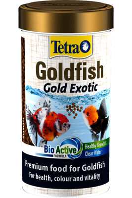 Tetra - Tetra Goldfish Gold Exotic Egzotik Japon Balık Yemi - 250ML 80G
