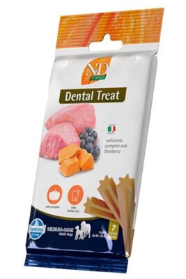 N & D - TREAT ND PUMPKIN KUZU BALKABAĞI DİŞ SAĞLIĞI KÖPEK ÖDÜLÜ ORTA VE BÜYÜK KÖPEKLER - 100 GRAM