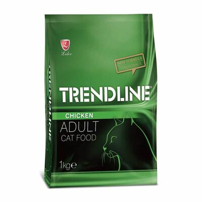 Trendline - Trendline Adult Cat Food Tavuklu Kedi Maması 1 Kg