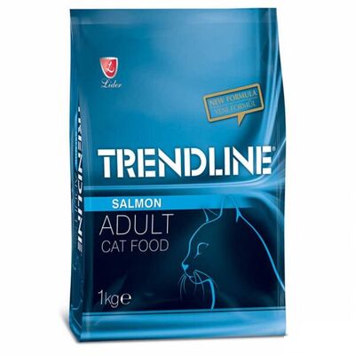 Trendline - Trendline Adult Salmon Somonlu Yetişkin Kedi Maması 1 Kg