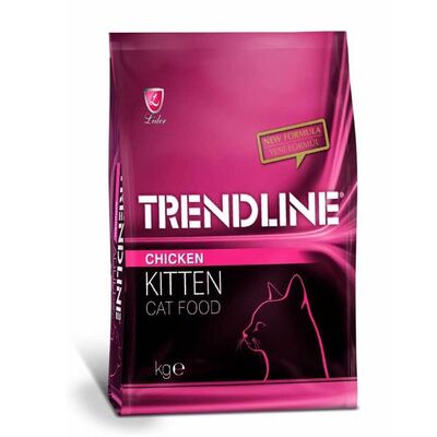 Trendline - Trendline Kitten Tavuklu Yavru Kedi Maması 15 Kg
