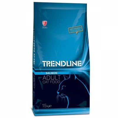 Trendline - Trendline Somonlu Kedi Maması 15 kg