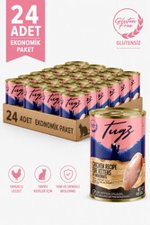 TUGZ Tavuklu Yavru Yaş Kedi Maması 400 Gram 24'lü Paket - Thumbnail