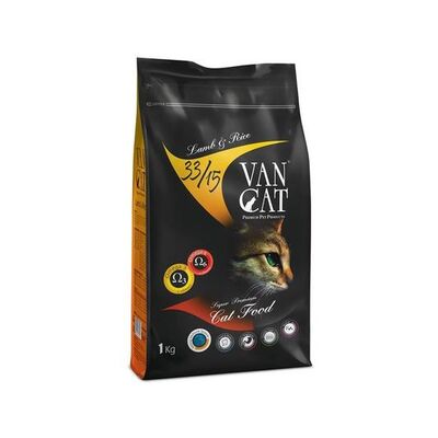 Vancat - Vancat Adult Kuzu Etli ve Pirinçli Yetişkin Kedi Maması 1 Kg