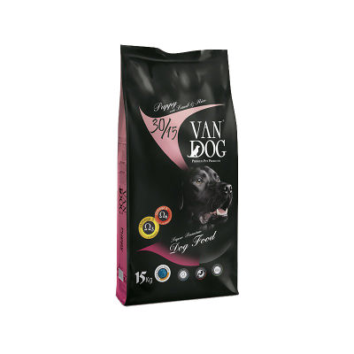 Vancat - VanDog Kuzulu Pirinçli Yavru Köpek Maması 15 KG