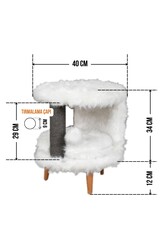 Venedik Tırmalamalı Kedi Evi - Thumbnail