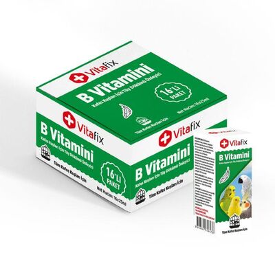 Vitafix - Vitafix Kuşlar İçin B Vitamini 25Ml 1 Adet
