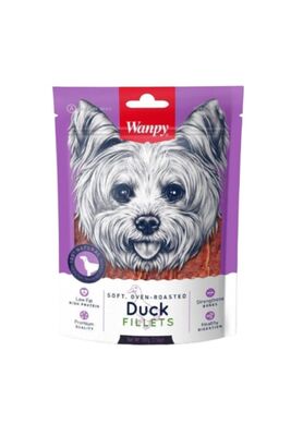 Wanpy - Wanpy Köpek Ödül Mama Gerçek Ördek Fileto 100 Gr