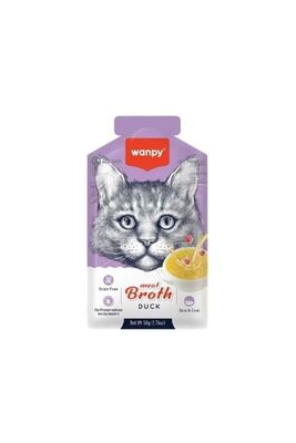 Wanpy - Wanpy Ördek Etli Tahılsız Kedi Çorbası 50 gr