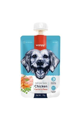 Wanpy - Wanpy Taze Tavuklu&havuçlu Köpek Et Ezmesi 90 Gr