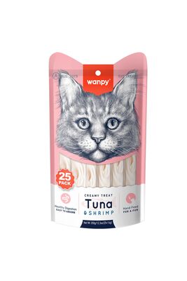 Wanpy - Wanpy Ton&karides 25*14 Gr Krema Kedi Ödülü (rac-050)