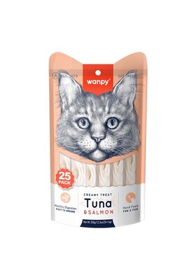 Wanpy - Wanpy Ton&somon 25*14 Gr Krema Kedi Ödülü (rac-052)