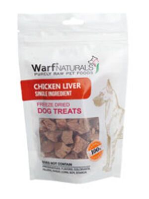  - Warf Natural Dondurularak Kurutulmuş Köpek Ödülü Tavuk Ciğeri 40 gr