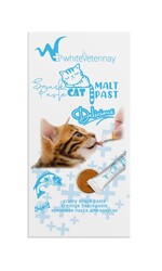 WhiteVeterinay Cat Cream Fish Snack Paste 4x15 Gr ( Kediler için Balıklı Sıvı Ödül Maması ) - Thumbnail