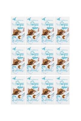 w+ whiteveterinay - Whiteveterinay Creamy Balıklı Sıvı Kedi Ödülü 4X15 Gr - 12 Adet