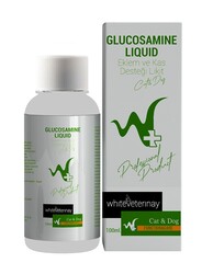 WhiteVeterinay Glucosamine Liquid Cat&Dog 100 ML ( Kedi ve Köpekler için Eklem ve Kas Desteği ) - Thumbnail