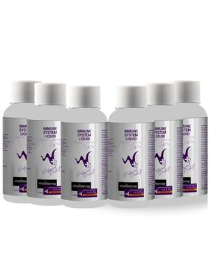 WhiteVeterinay - WhiteVeterinay Immune System Liquid Cat&Dog 100 ML Kedi ve Köpekler için Bağışıklık Desteği 6'lı