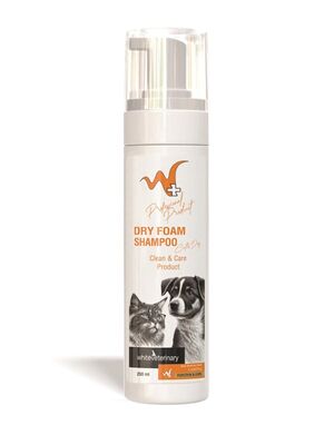 WhiteVeterinay - WhiteVeterinay Kedi Ve Köpekler İçin Köpük Şampuan 200Ml