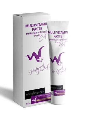 WhiteVeterinay - WhiteVeterinay Multivitamin Cat Paste 100 Gr ( Kediler için Multivitamin Macunu )