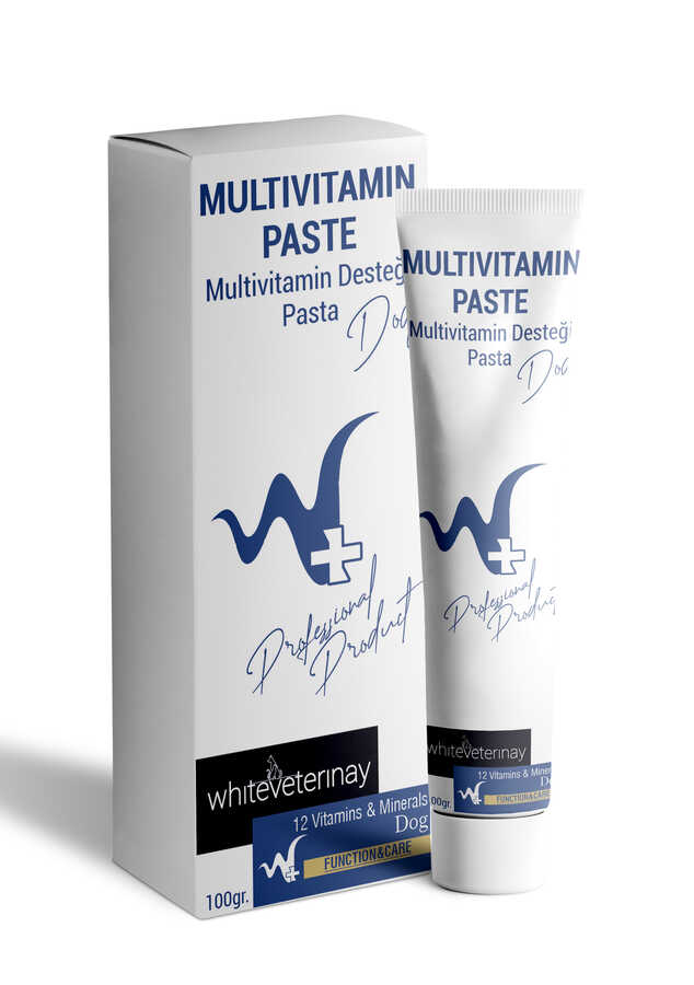 WhiteVeterinay Multivitamin Dog Paste 100 Gr ( Köpekler için Multivitamin Macunu )