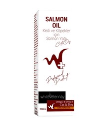 Whiteveterinay Salmon Oil Cat&Dog 200 Ml ( Omega 3 Ve 6 Içerikli Somon Yağı ) - Thumbnail