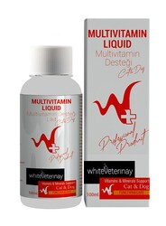 WhiteVeterinay Multivitamin Liquid Cat&Dog 100 ML ( Kedi ve Köpekler için Multivitamin Desteği ) - Thumbnail