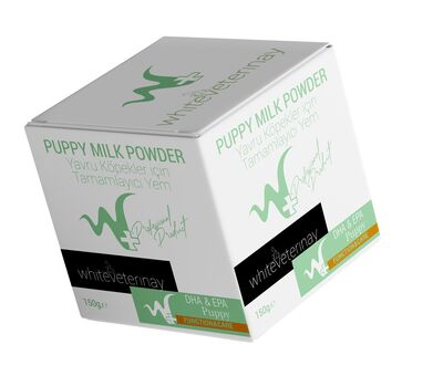 WhiteVeterinay - Whiteveterinay Puppy Milk Powder Yavru Köpek Süt Tozu 150 Gr