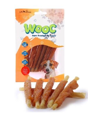 wooc - Wooc Chicken & Rawhide Stick 80 Gr