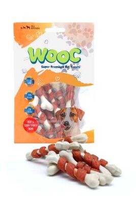 wooc - wooc Dog Biftek Sargılı Kalsiyum Kemikli Ödül 3 Adet