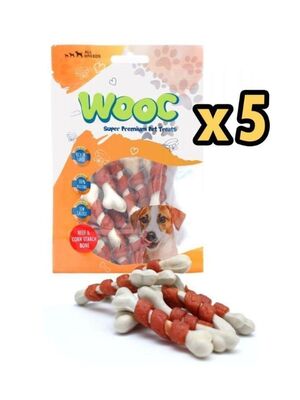 wooc - Wooc Dog Biftek Sargılı Kalsiyum Kemikli Ödül X 5 Adet